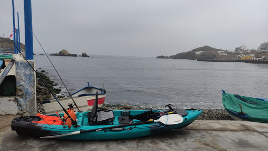 Equipo para pesca en Kayak